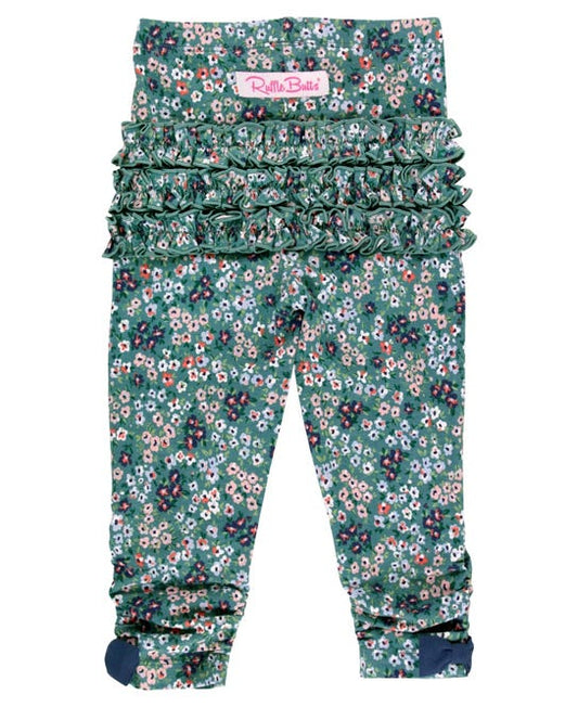 Majestic Meadow Baby Ruched Bow Leggings