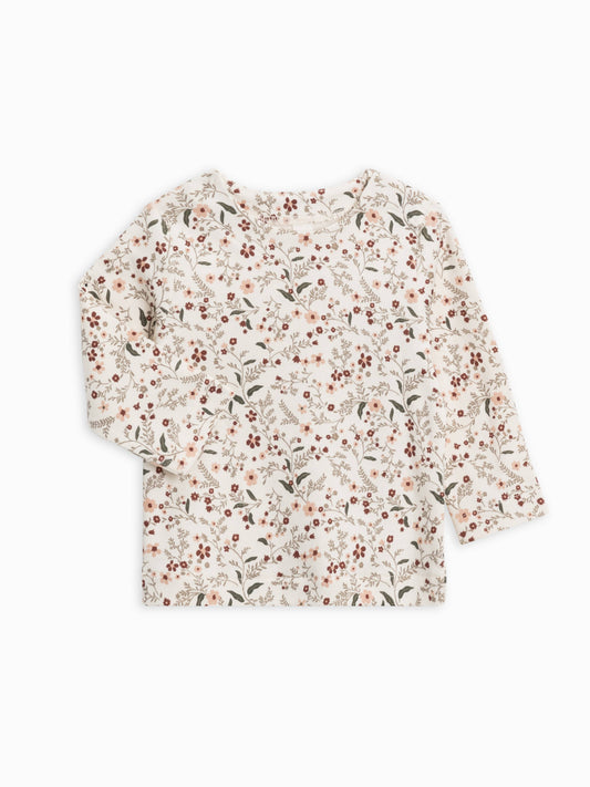 Ryle Long Sleeve Top - Hailey Floral / Fawn