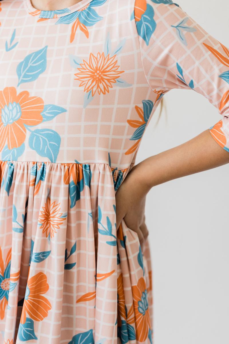 Marigold Twirl Dress