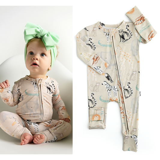 Convertible Zip Romper - Arlo