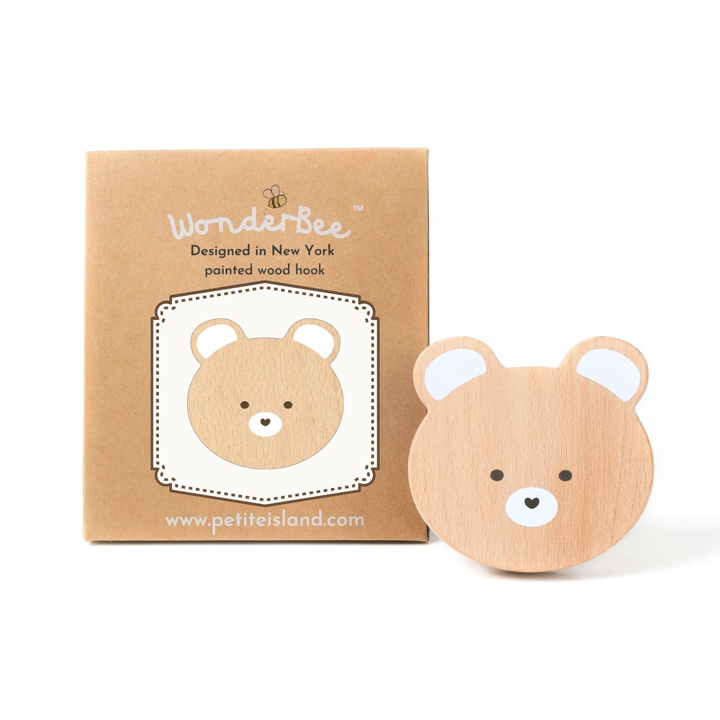 WonderBee™ Bear Decorative Painted Wall Hook