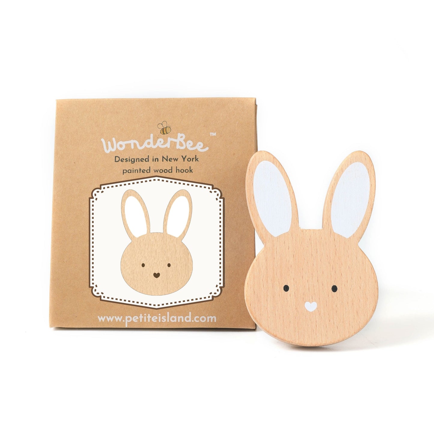 WonderBee™ Rabbit Decorative Painted Wall Hook