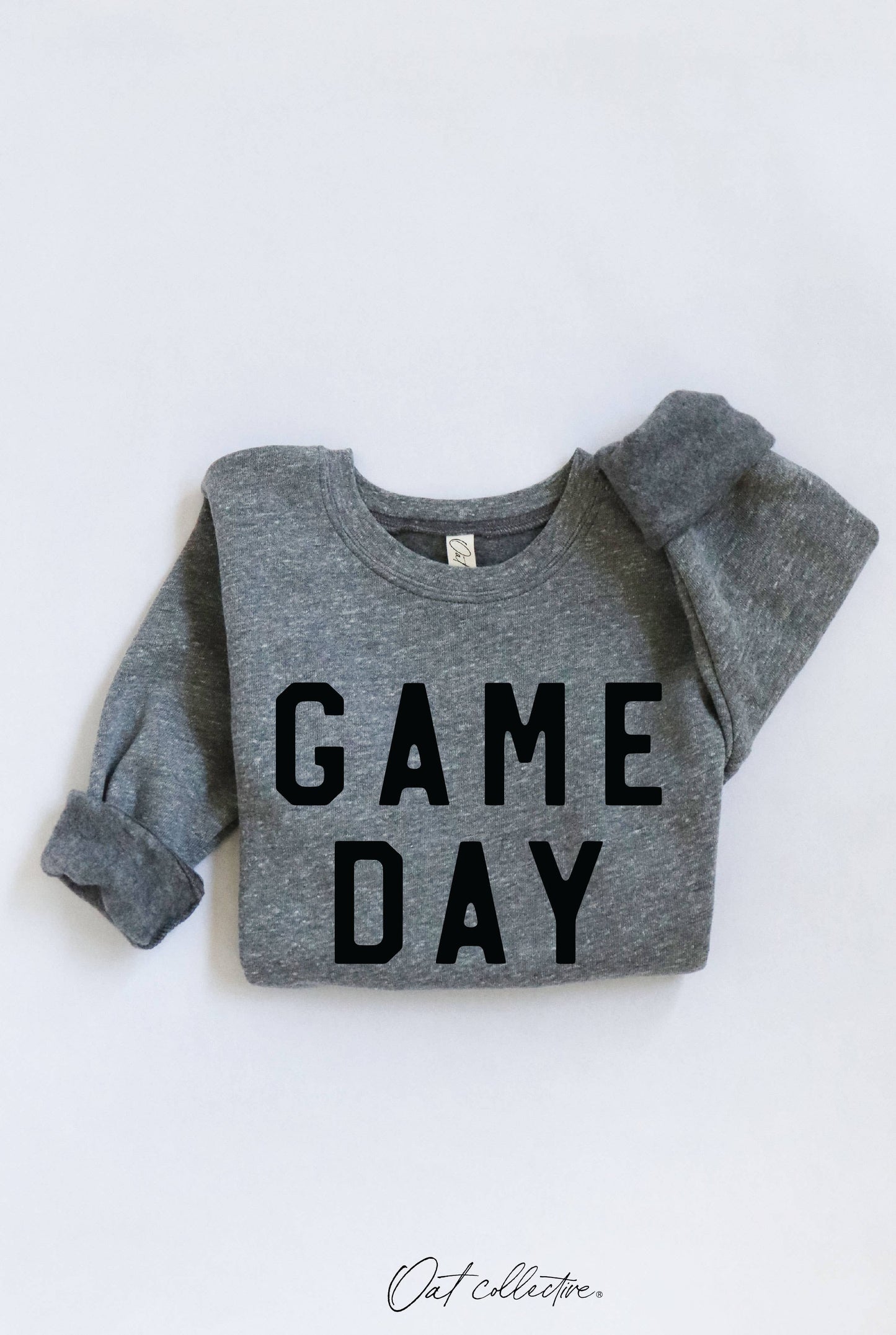 Game Day Crewneck / Dark Grey