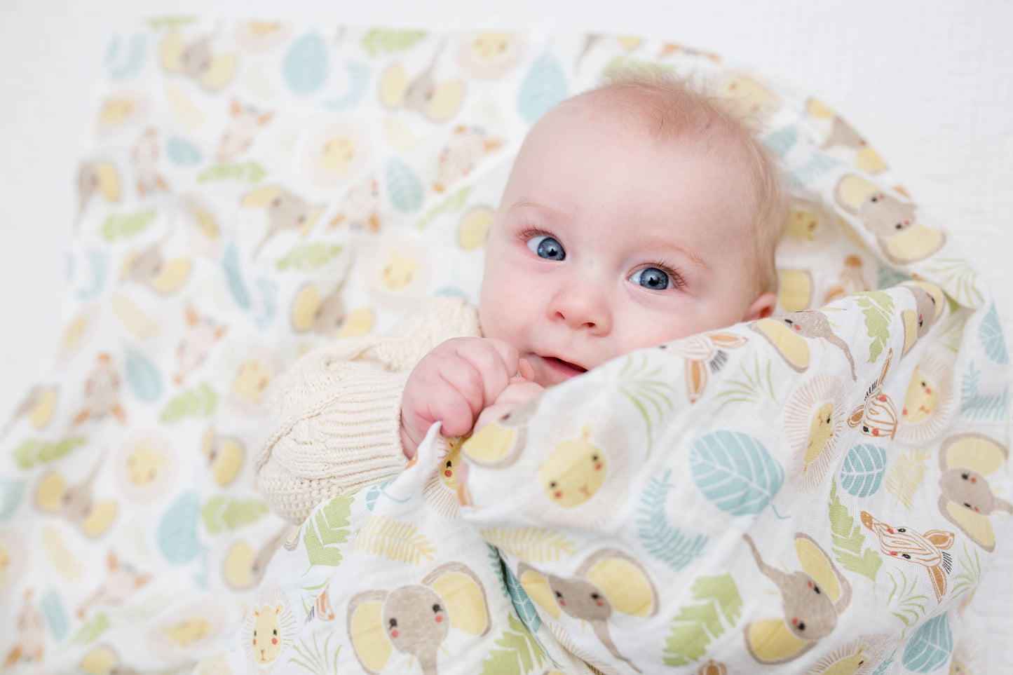 Classic Muslin Swaddle - Jungle