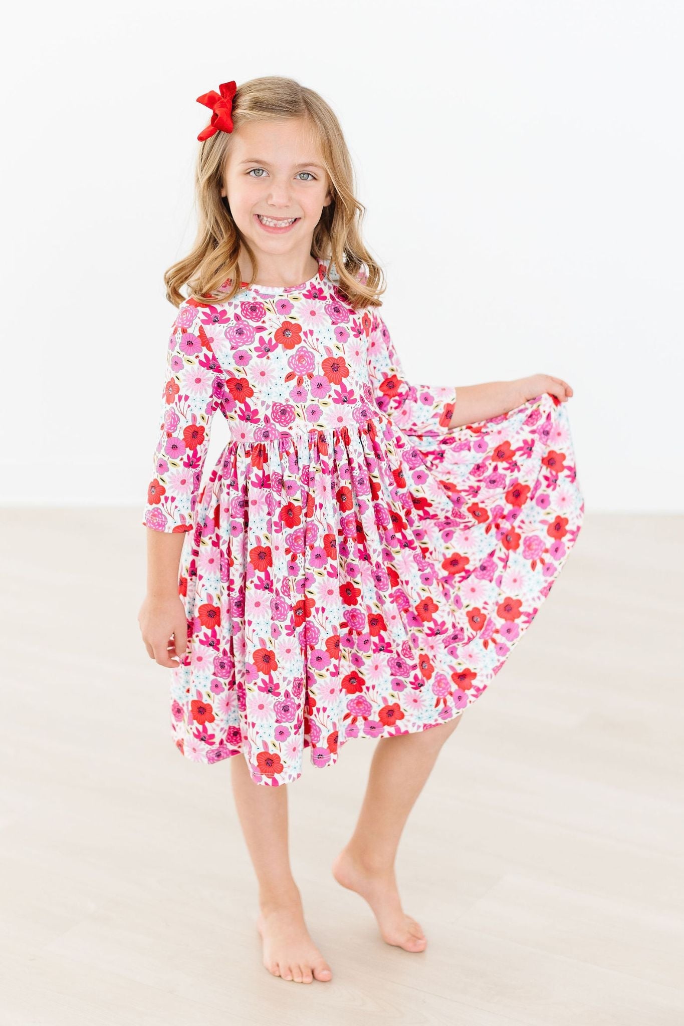 Secret Garden 3/4 Pocket Twirl Dress