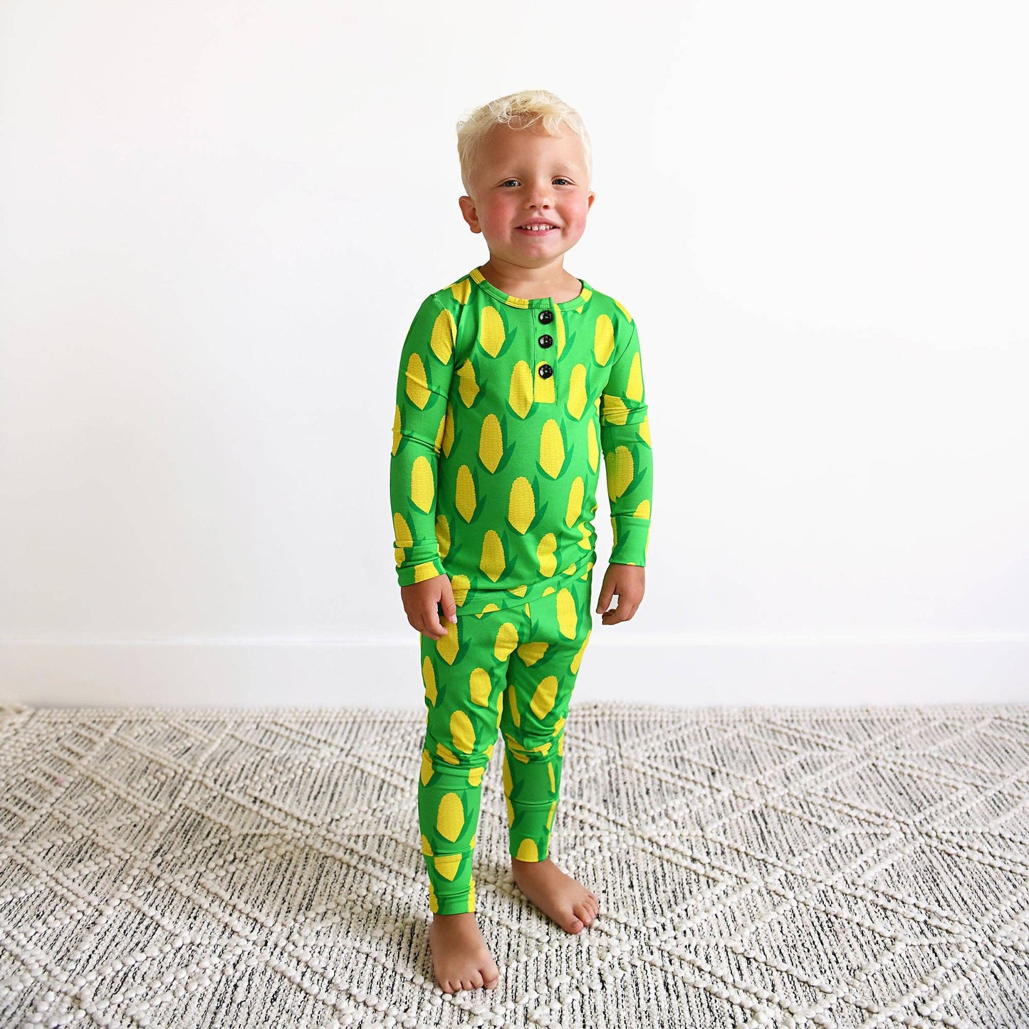 Bamboo Pajama Jackson / Corn