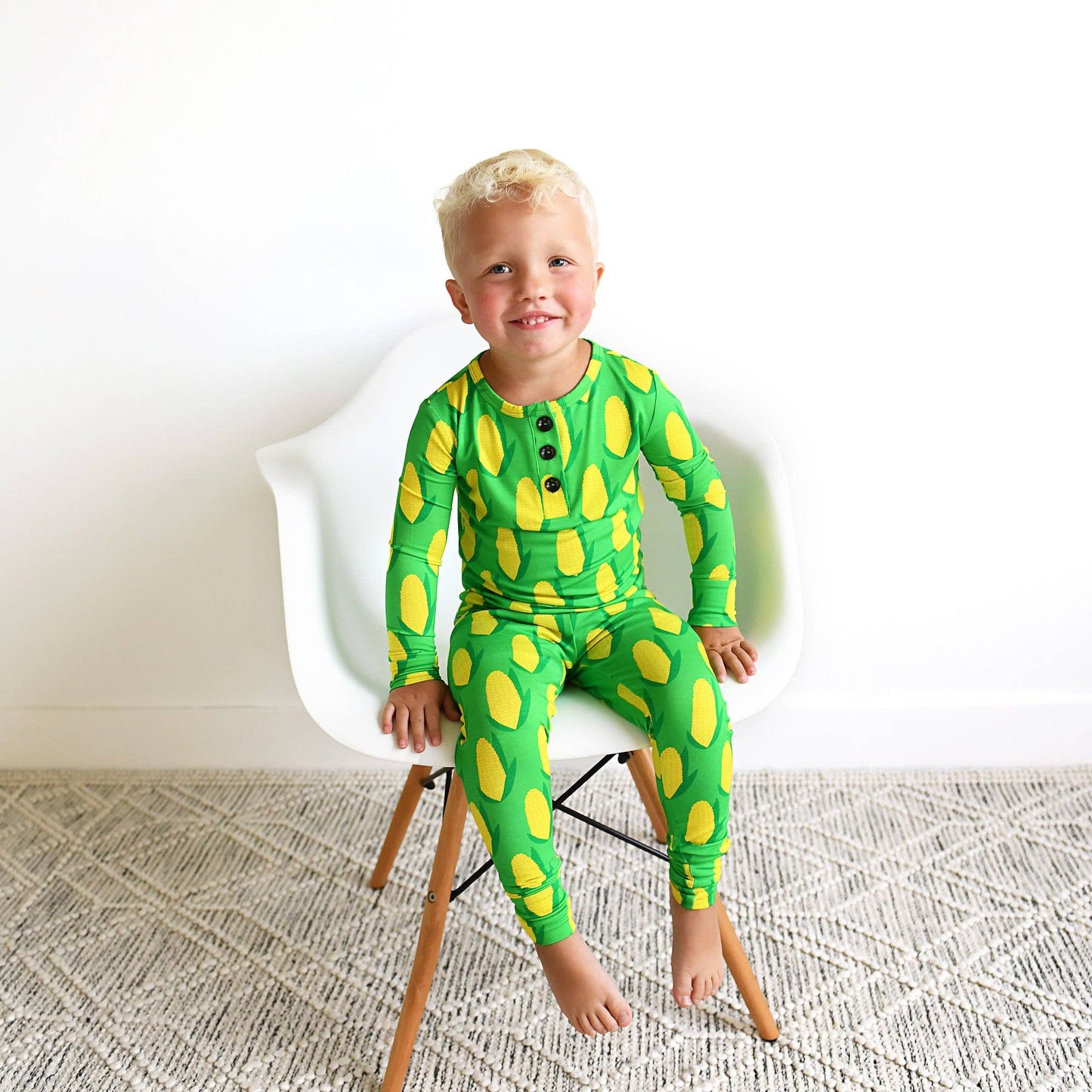 Bamboo Pajama Jackson / Corn