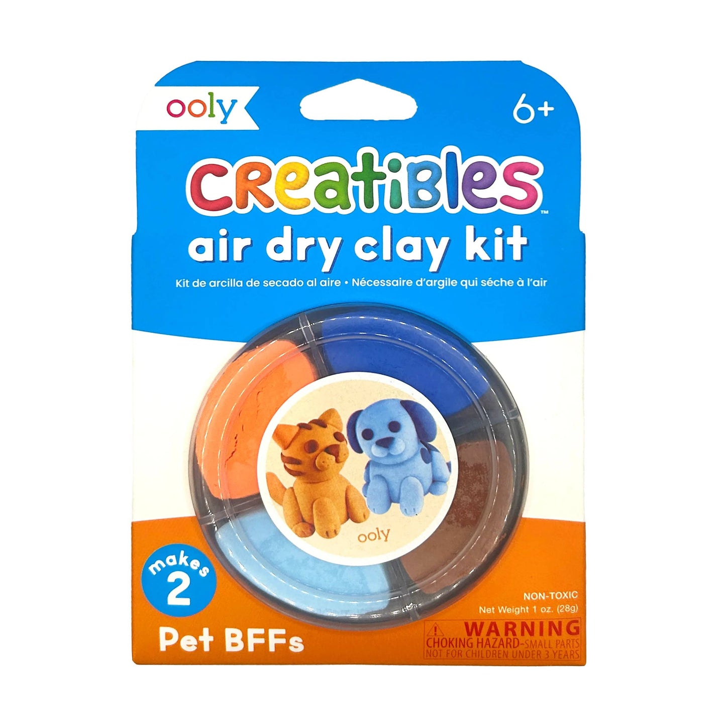 Creatibles D.I.Y. Air-Dry Clay Kit: Pet BFFs