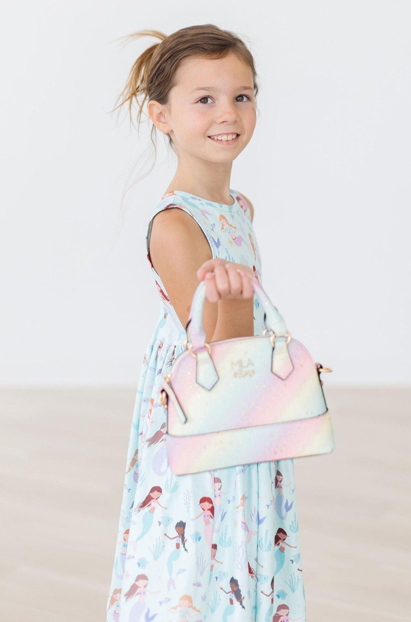 Unicorn Glitter Girl's Crossbody Purse