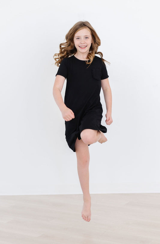 Black T-Shirt Dress