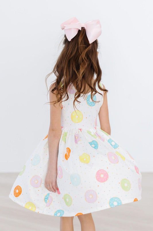 Sprinkle Donut Tank Twirl Dress