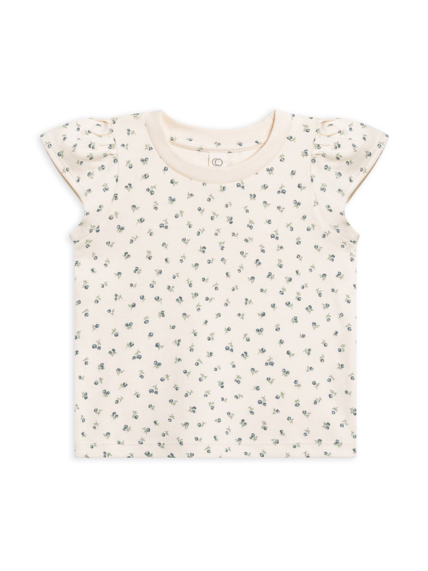 Pearl Petal Sleeve Tee - Minny Floral