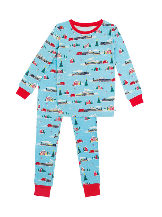 Winter Express Bamboo Long Sleeve Pajama Set