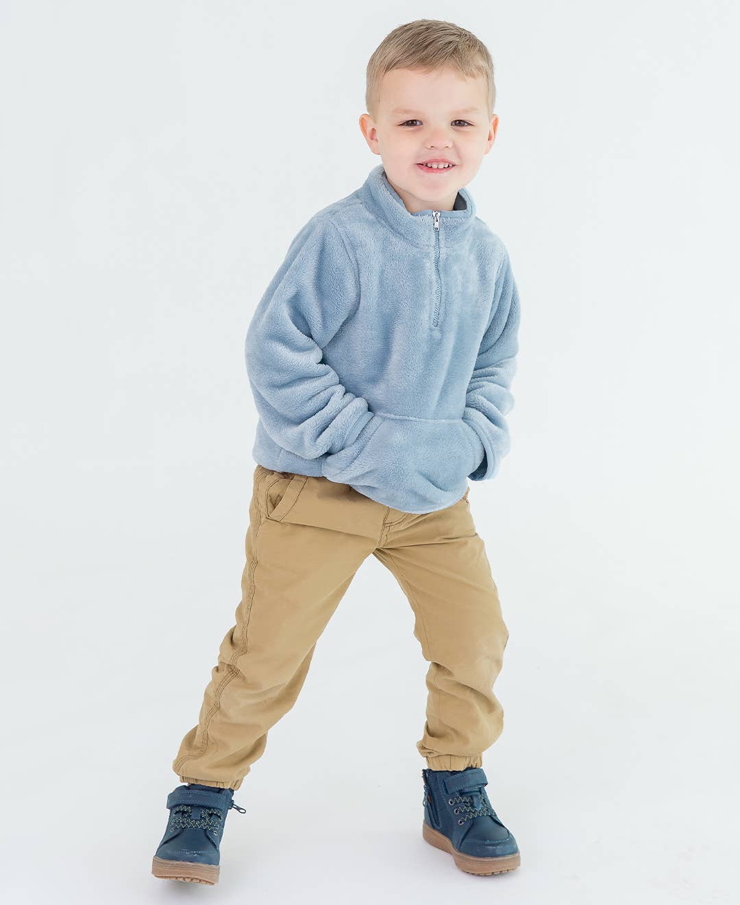 Boys Khaki Chino Jogger Pant