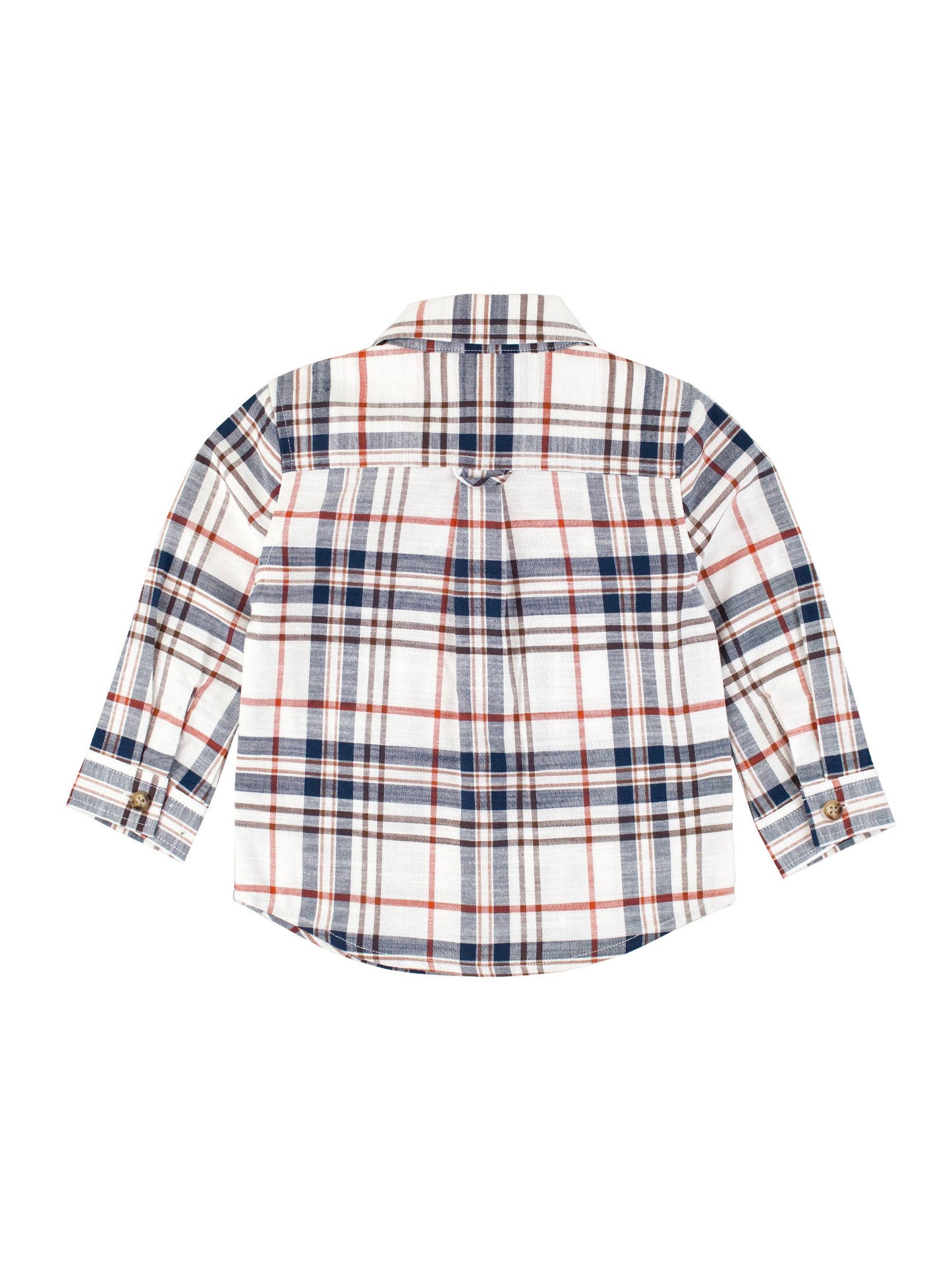 Homegrown Harvest Plaid Long Sleeve Button Down Shirt