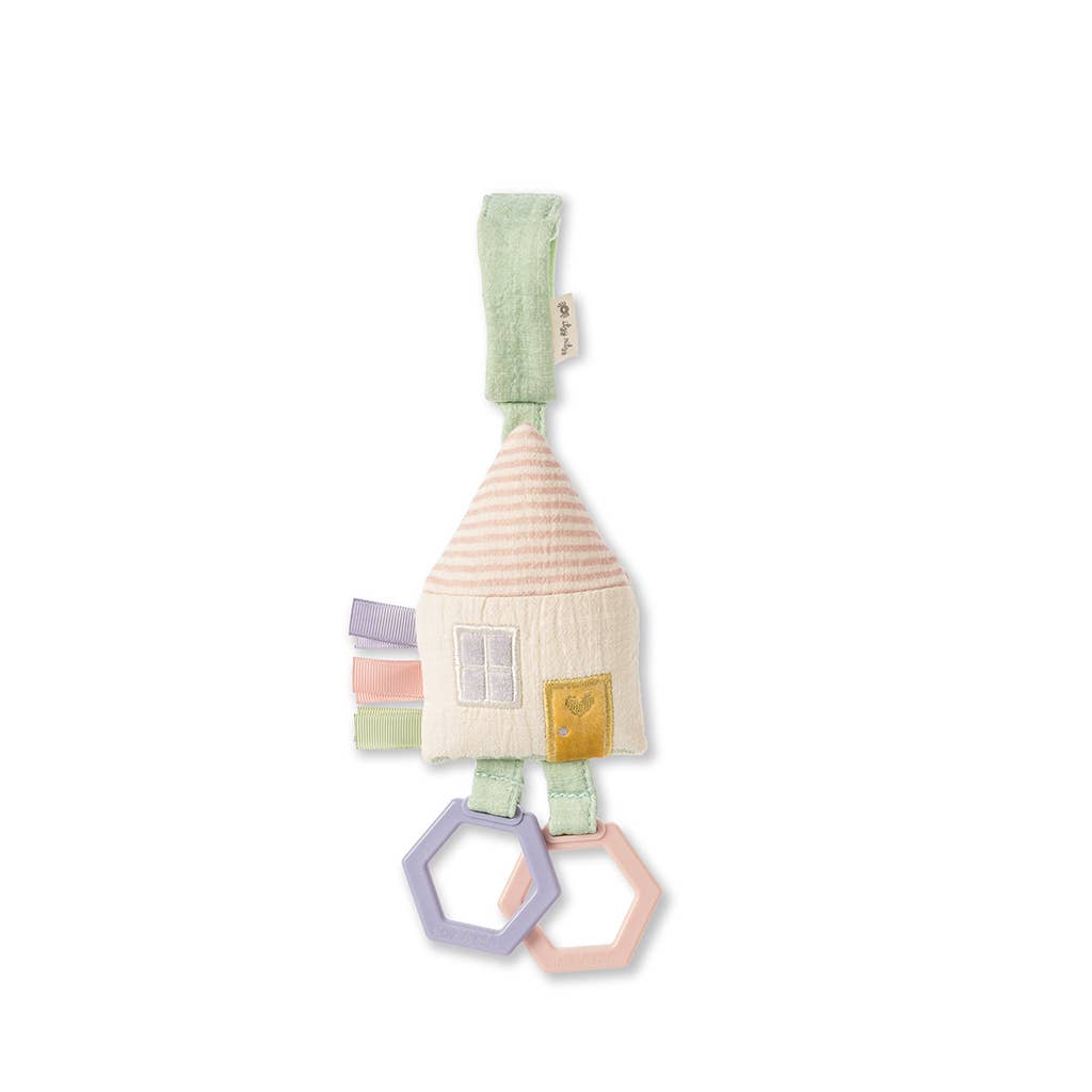 Bitzy Bespoke Ritzy Jingle Attachable Travel Toy: Cloud