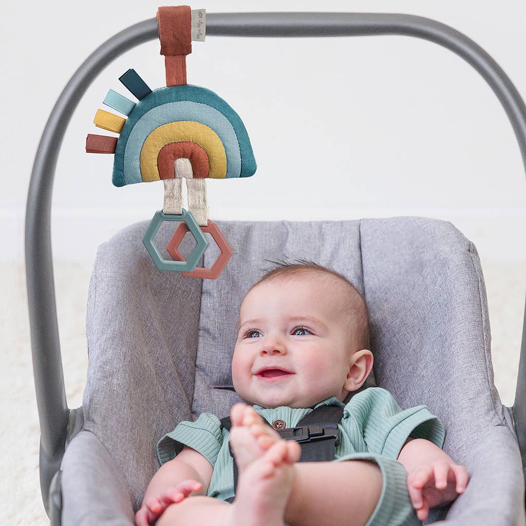 Bitzy Bespoke Ritzy Jingle Attachable Travel Toy: Cloud