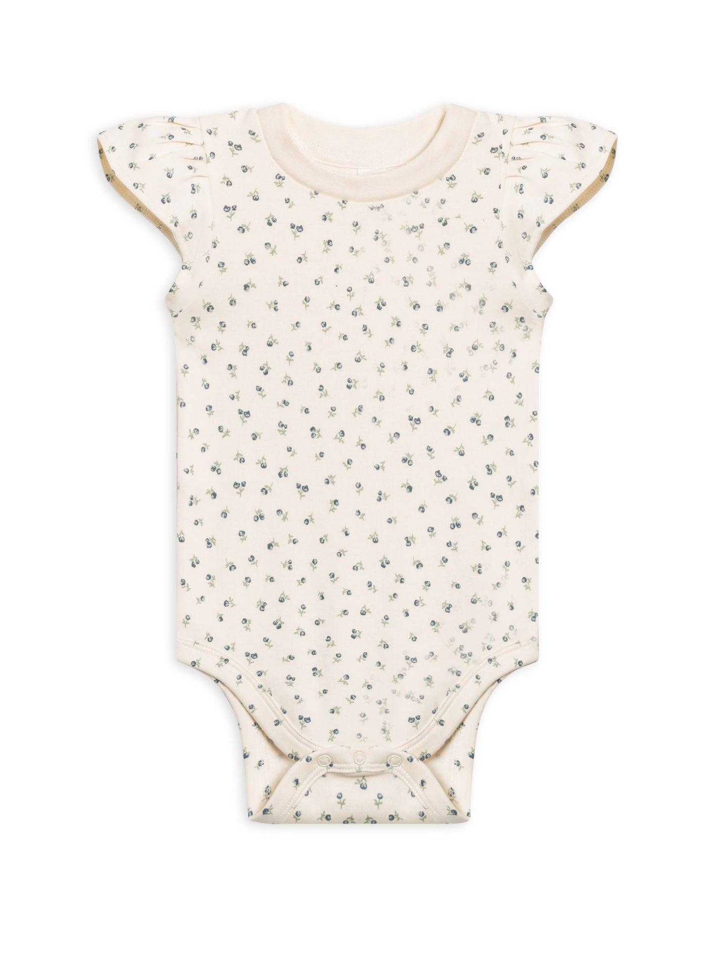 Pearl Petal Sleeve Bodysuit - Minny Floral