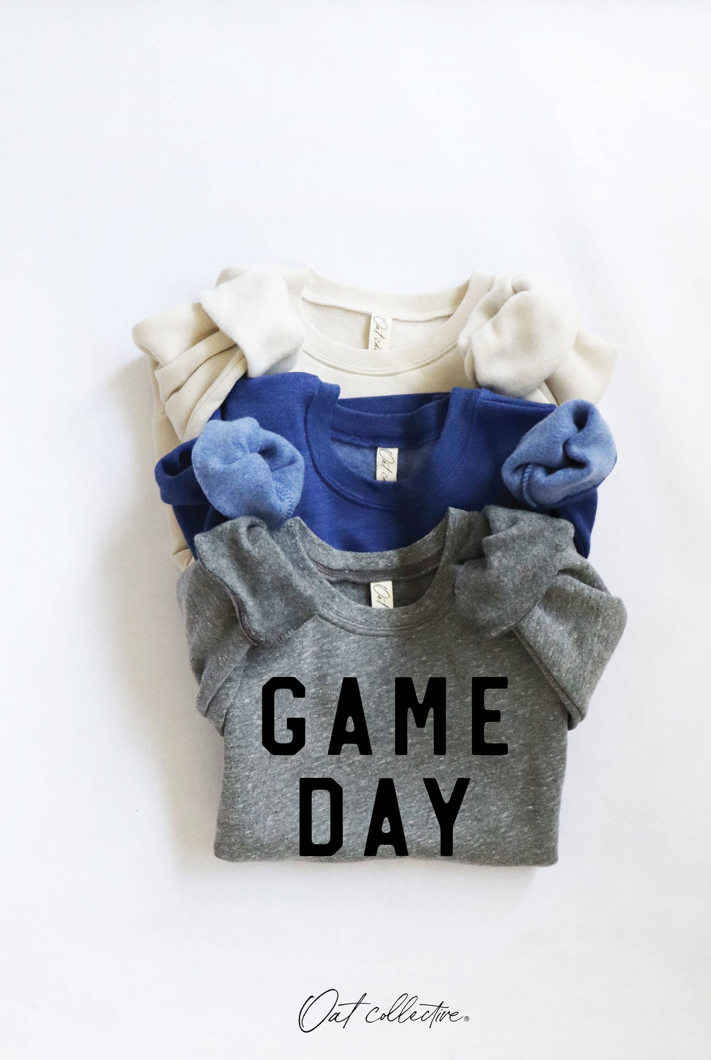 Game Day Crewneck / Dark Grey