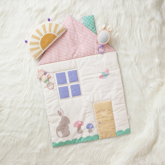 Bitzy Bespoke Ritzy Tummy Time™ Cottage Play Mat