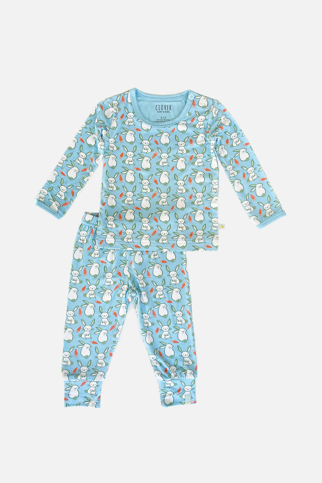 Long Sleeve Pajama Set - Bunnies