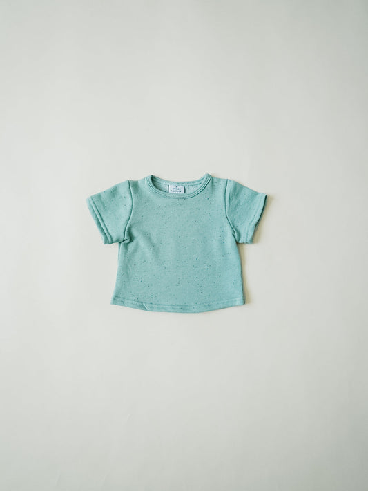 Speckled Tee - Teal | Imperfect - FINAL SALE