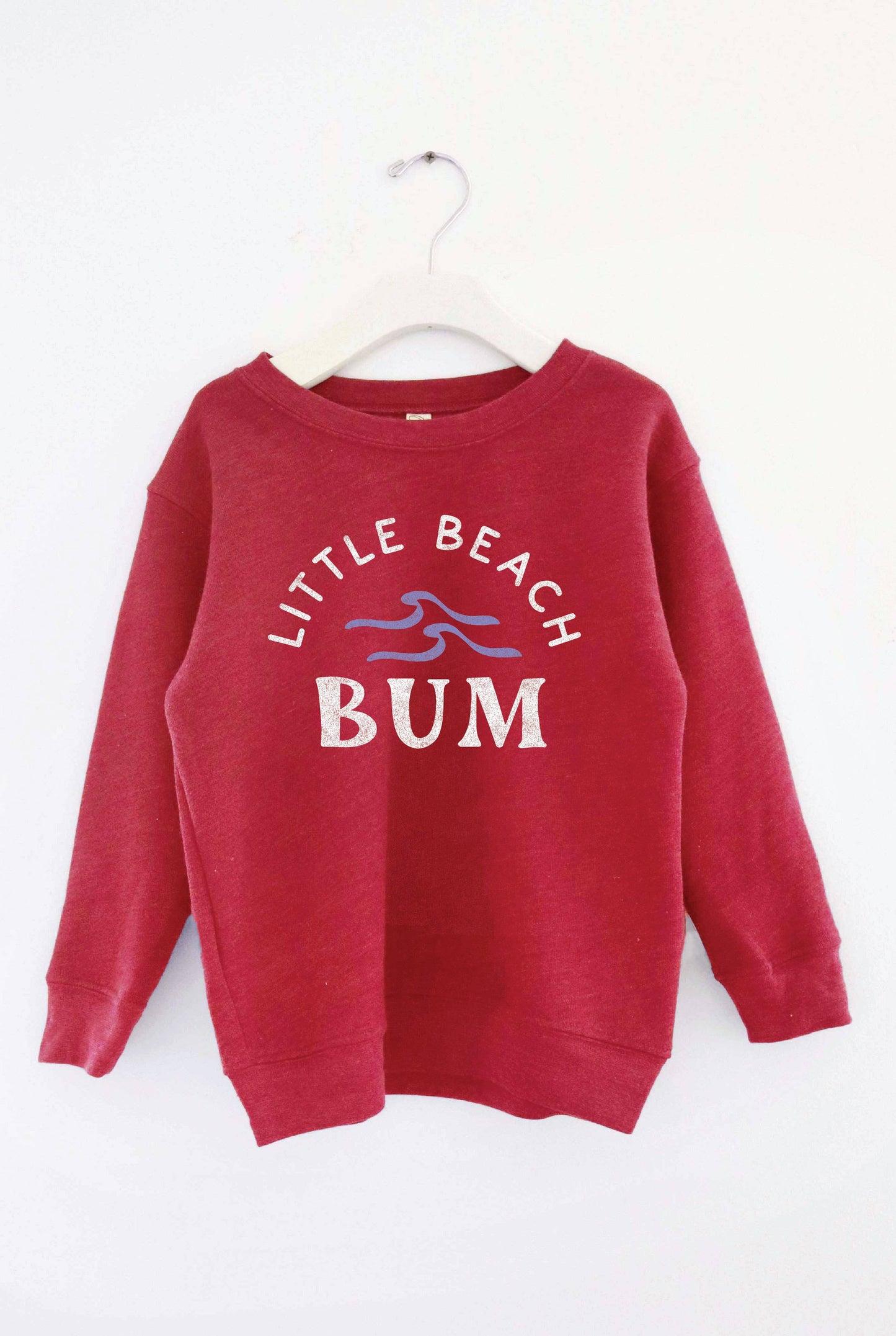 Beach Bum Crew / CRANBERRY HEATHER