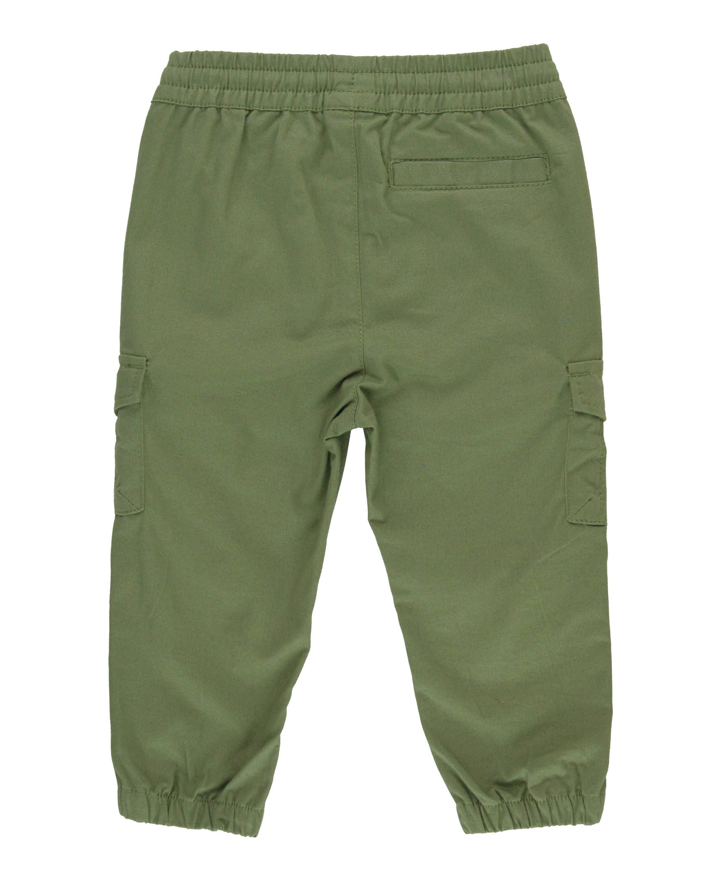 Boys Dusty Olive Slim Cargo Joggers