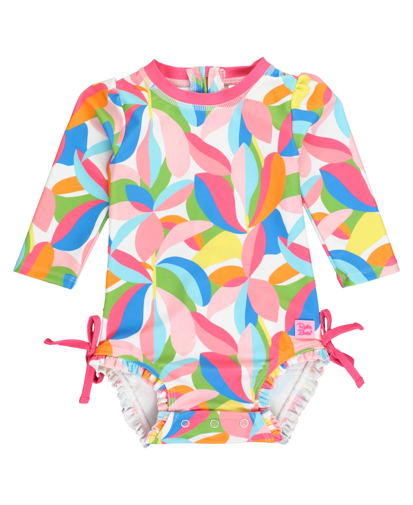 Tropical Adventure Long Sleeve One Piece Rash Guard