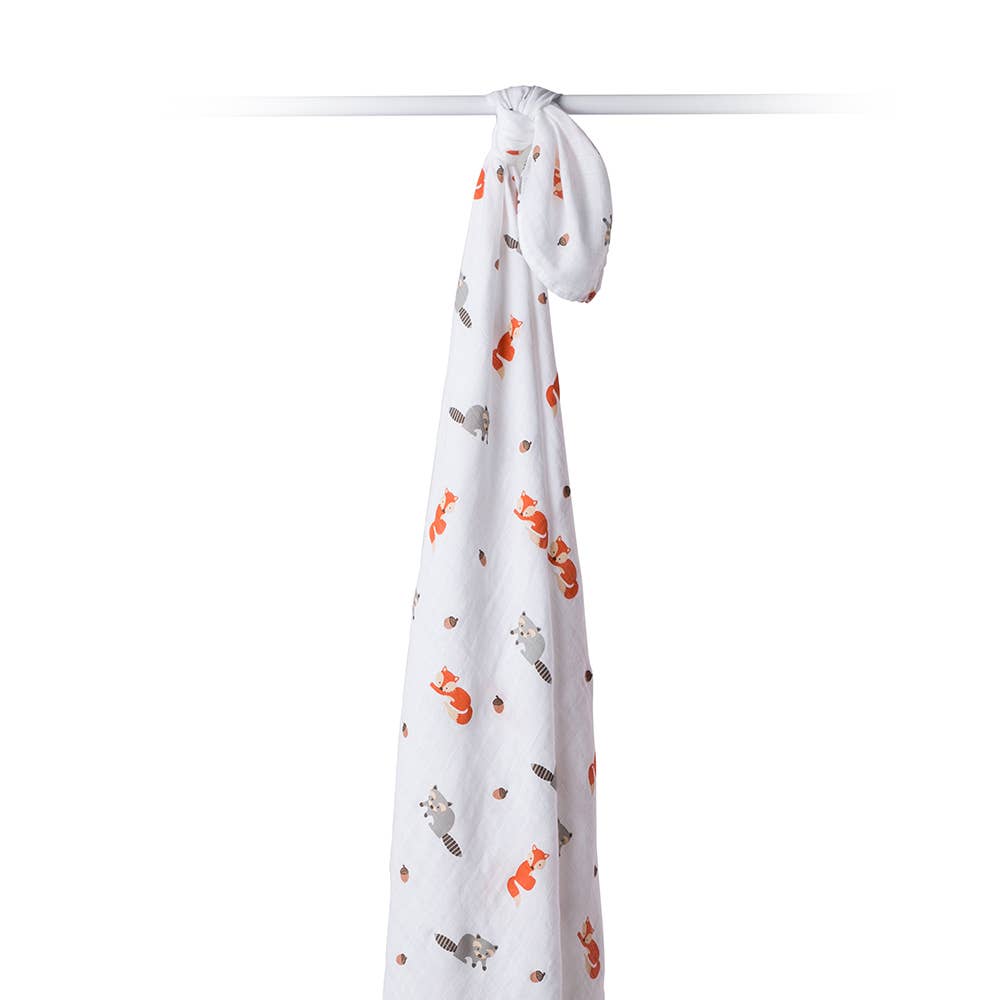 Classic Muslin Swaddle - Forest Friends