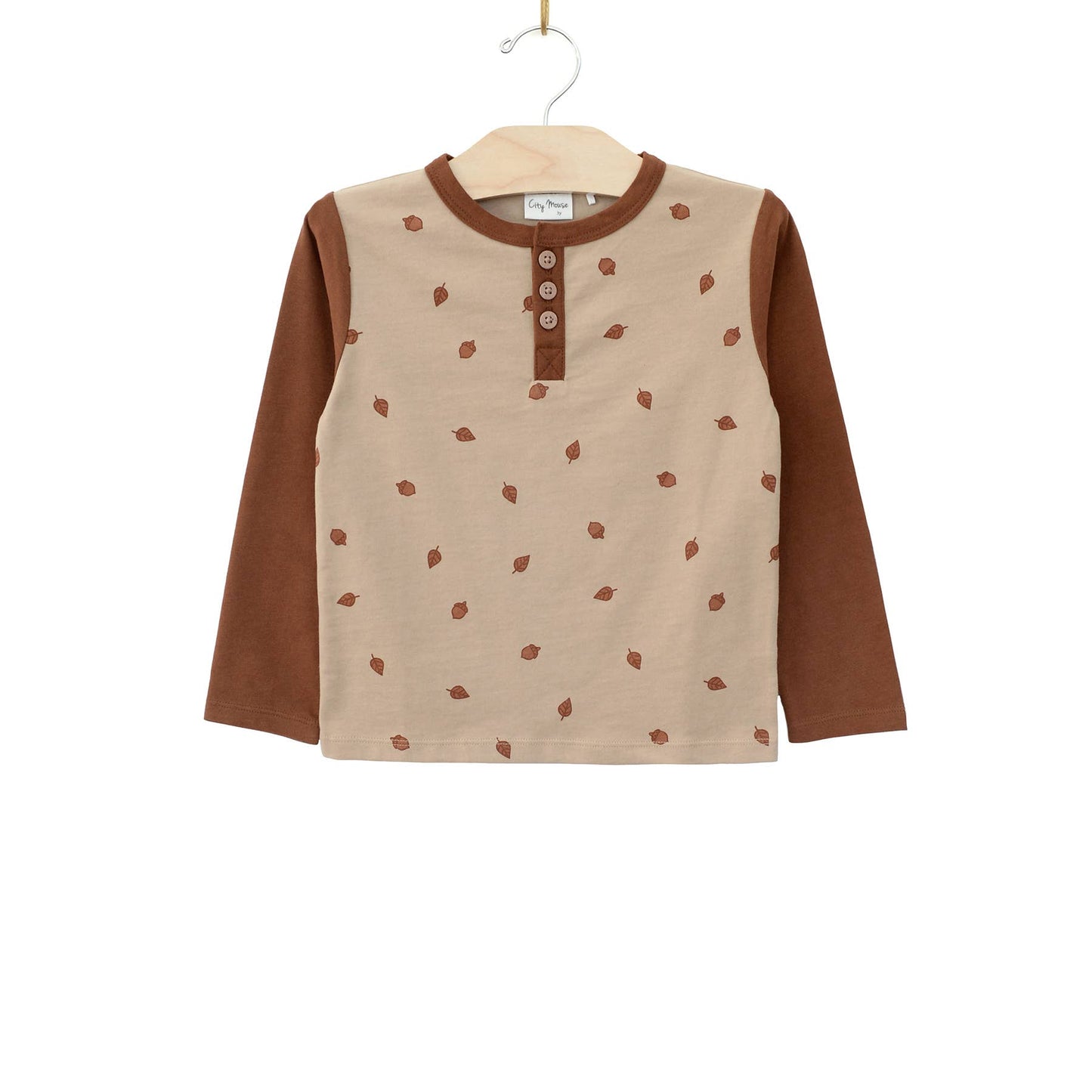 Pecan Acorns Henley