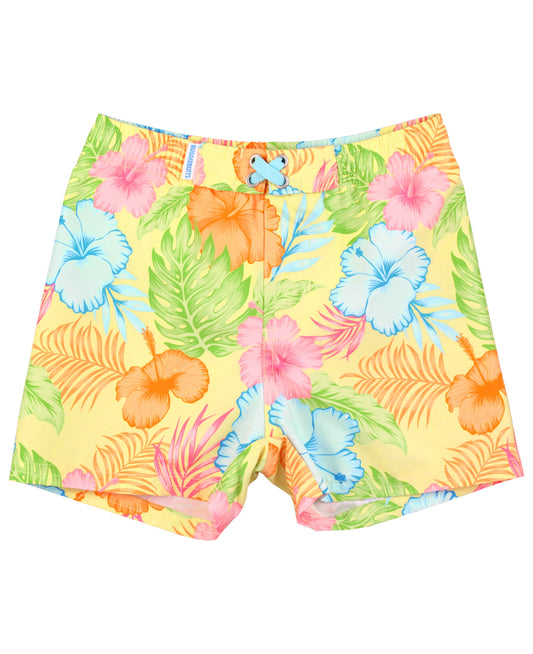 Happy Hula Swim Trunks