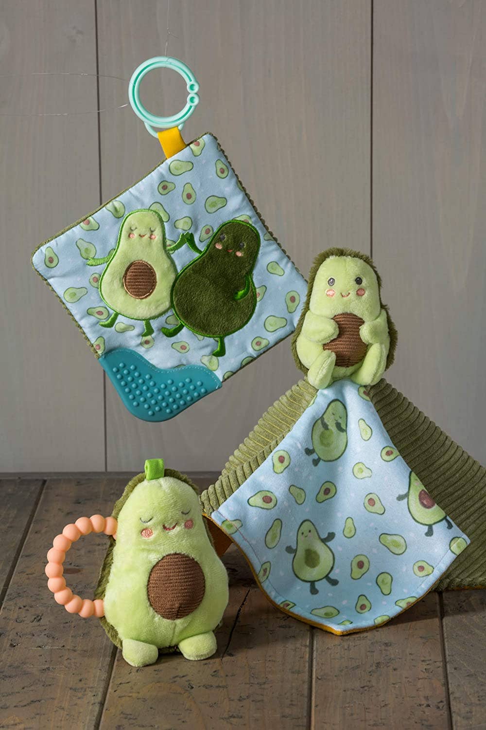 Sweet Soothie Yummy Avocado Teether Rattle