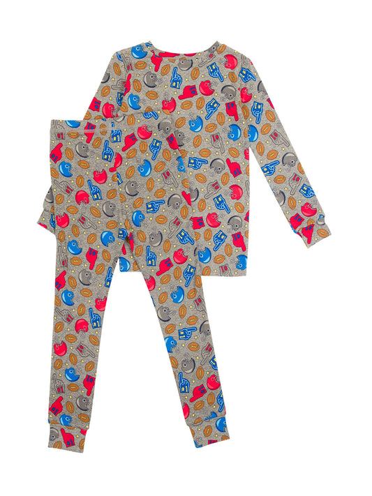 Game Day Bamboo Long Sleeve Pajama Set