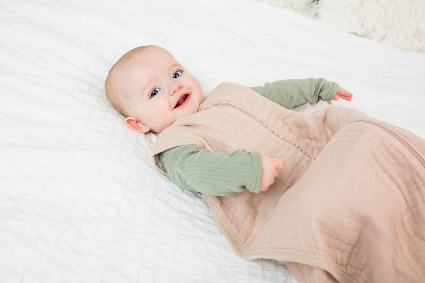 1.0TOG Cotton Sleep Sack - Sand