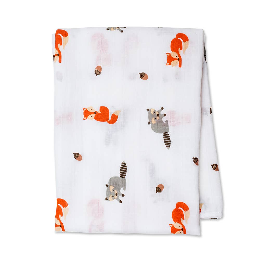 Classic Muslin Swaddle - Forest Friends