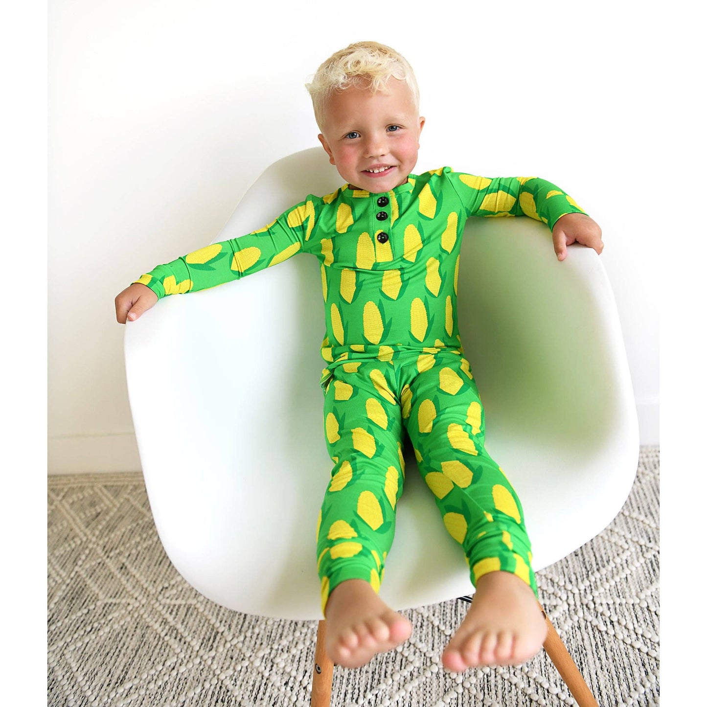 Bamboo Pajama Jackson / Corn