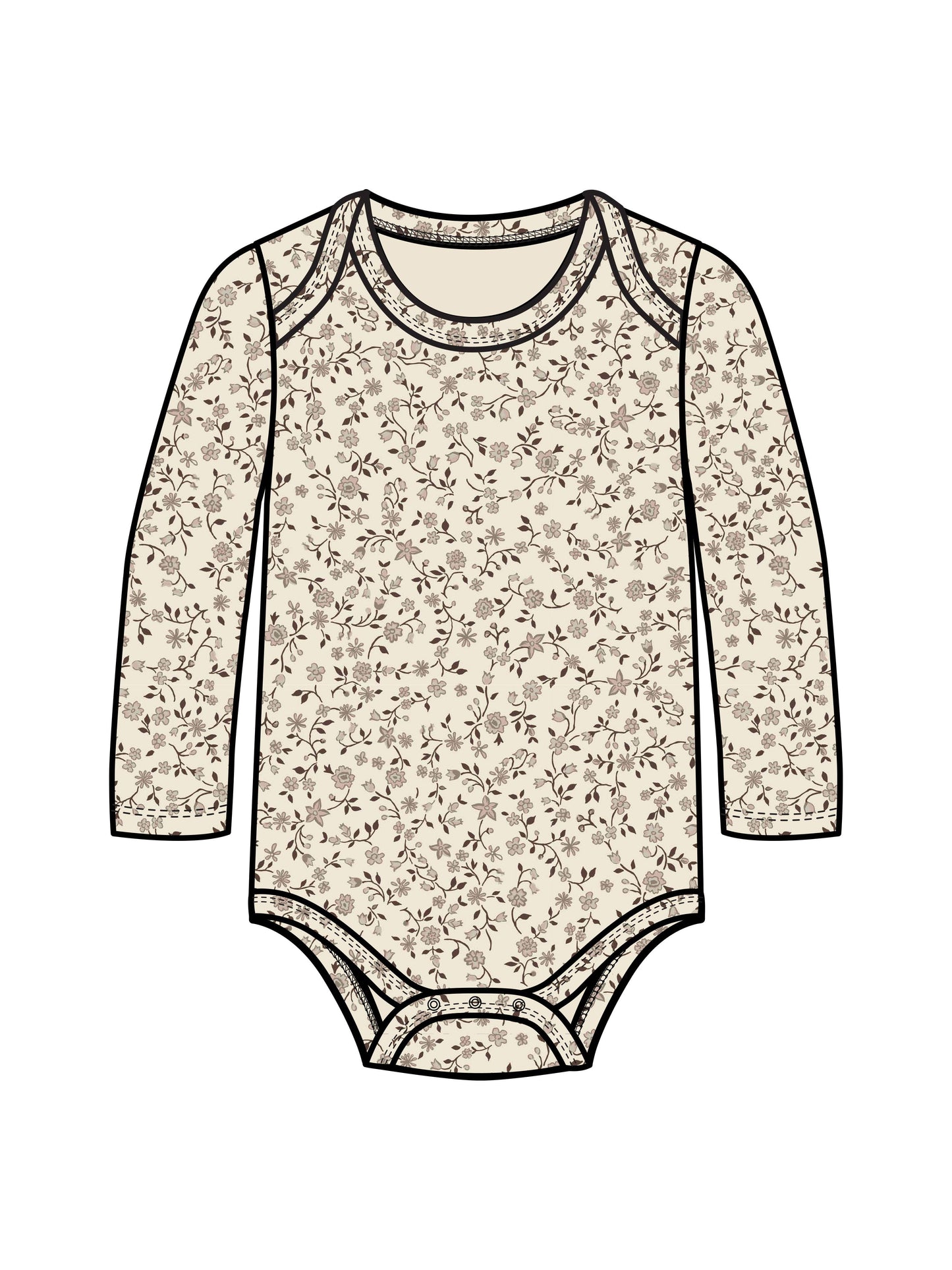 River Bodysuit / Primrose Floral