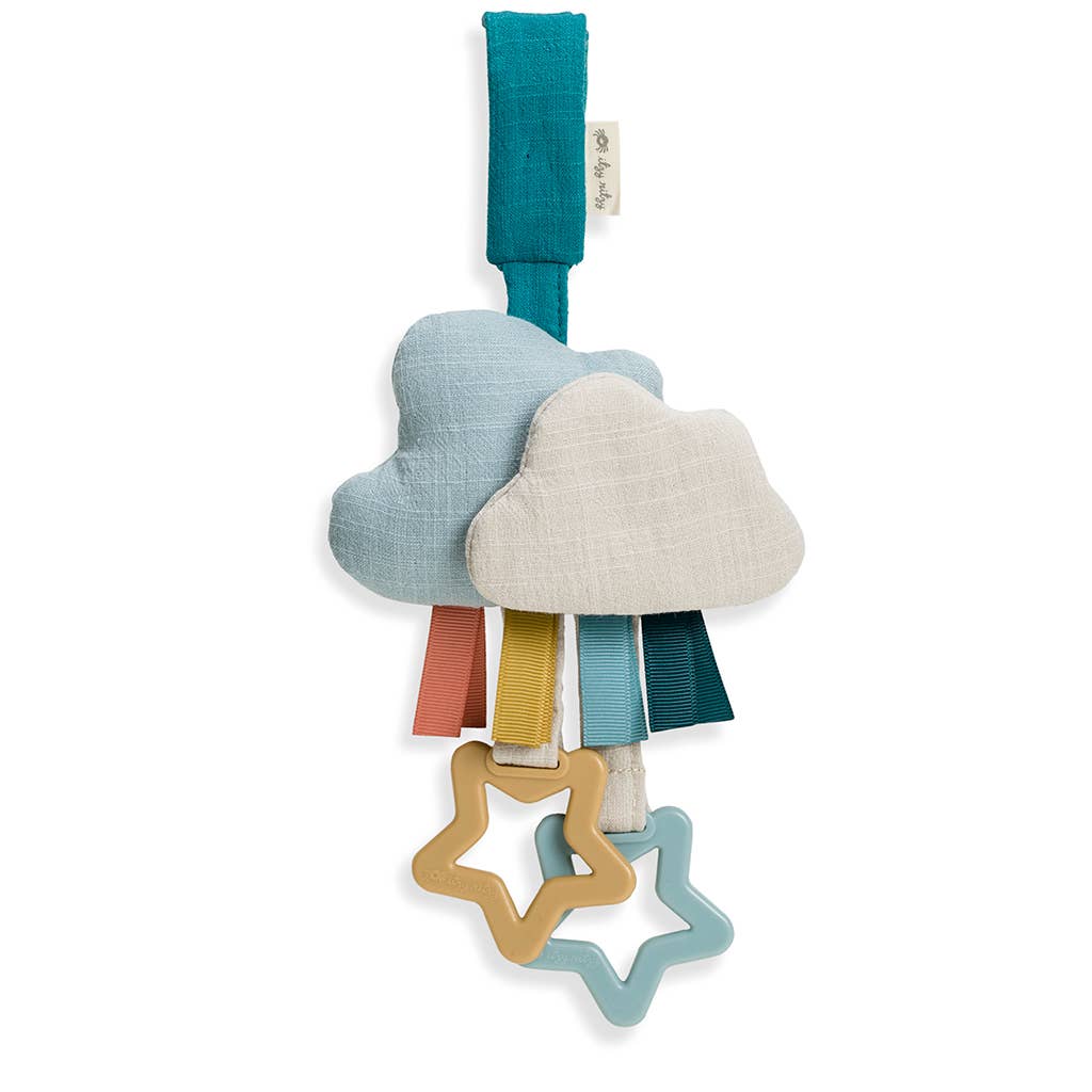 Bitzy Bespoke Ritzy Jingle Attachable Travel Toy: Mushroom