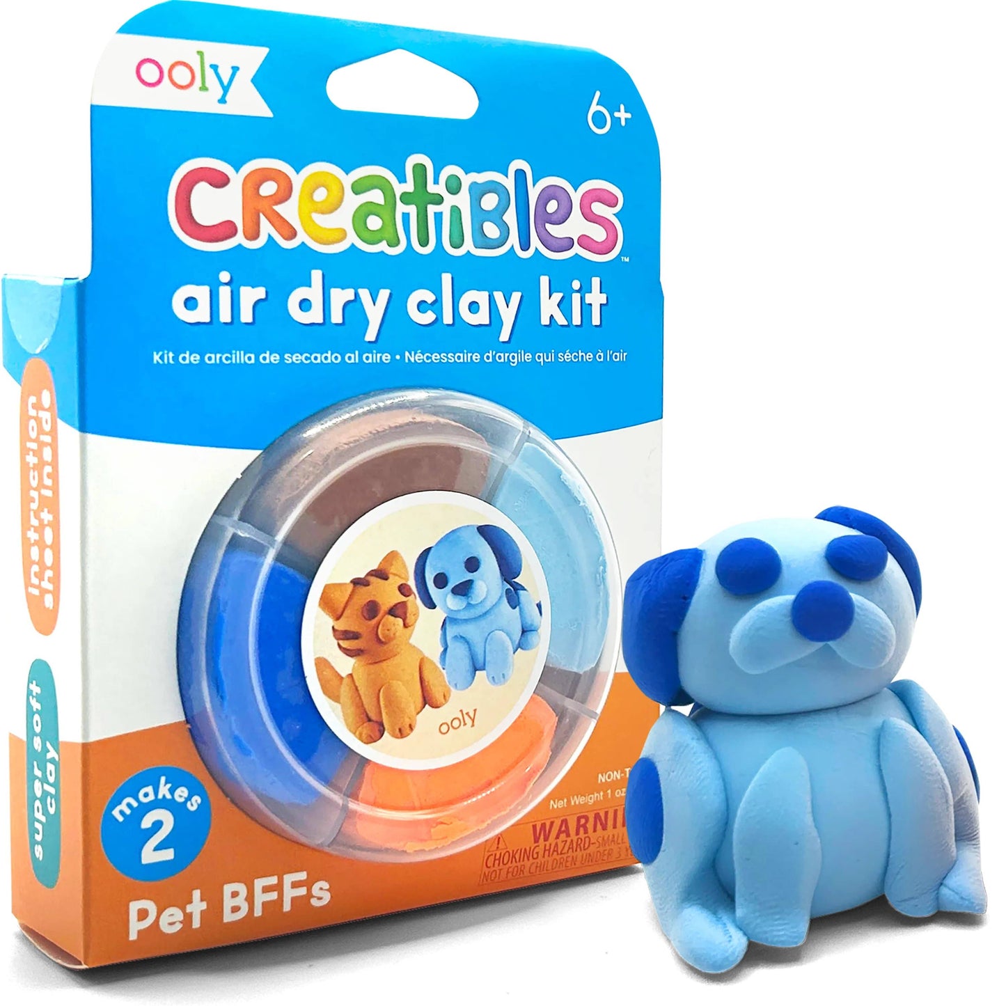 Creatibles D.I.Y. Air-Dry Clay Kit: Pet BFFs