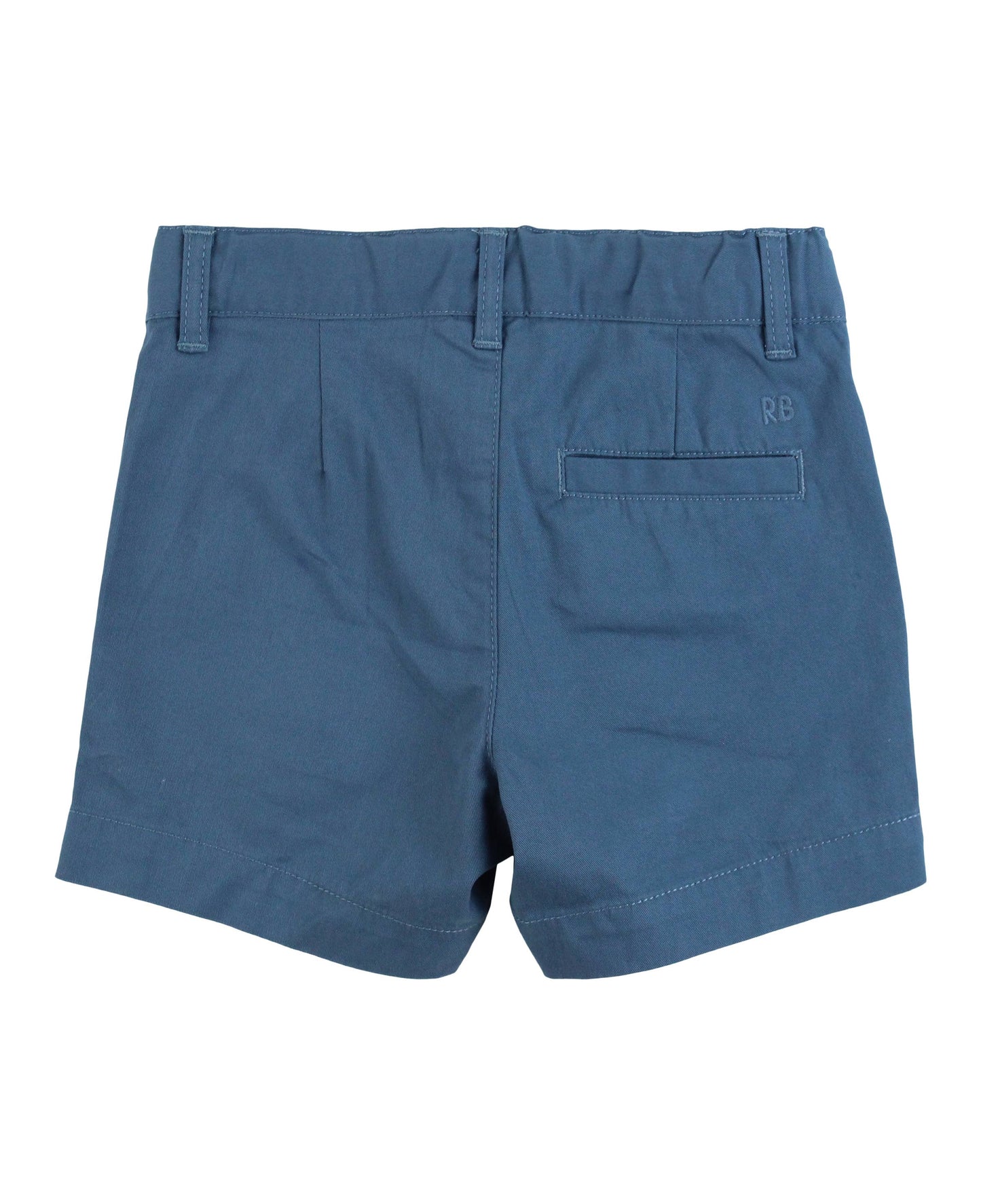 Indigo Stretch Chino Shorts