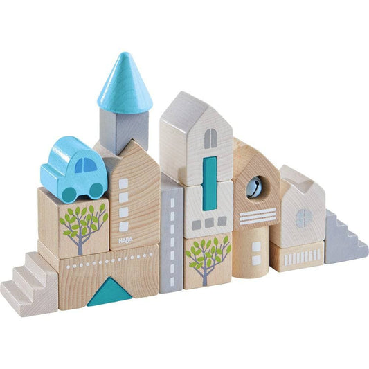 Bad Rodach 18 Piece Wooden Building Blocks