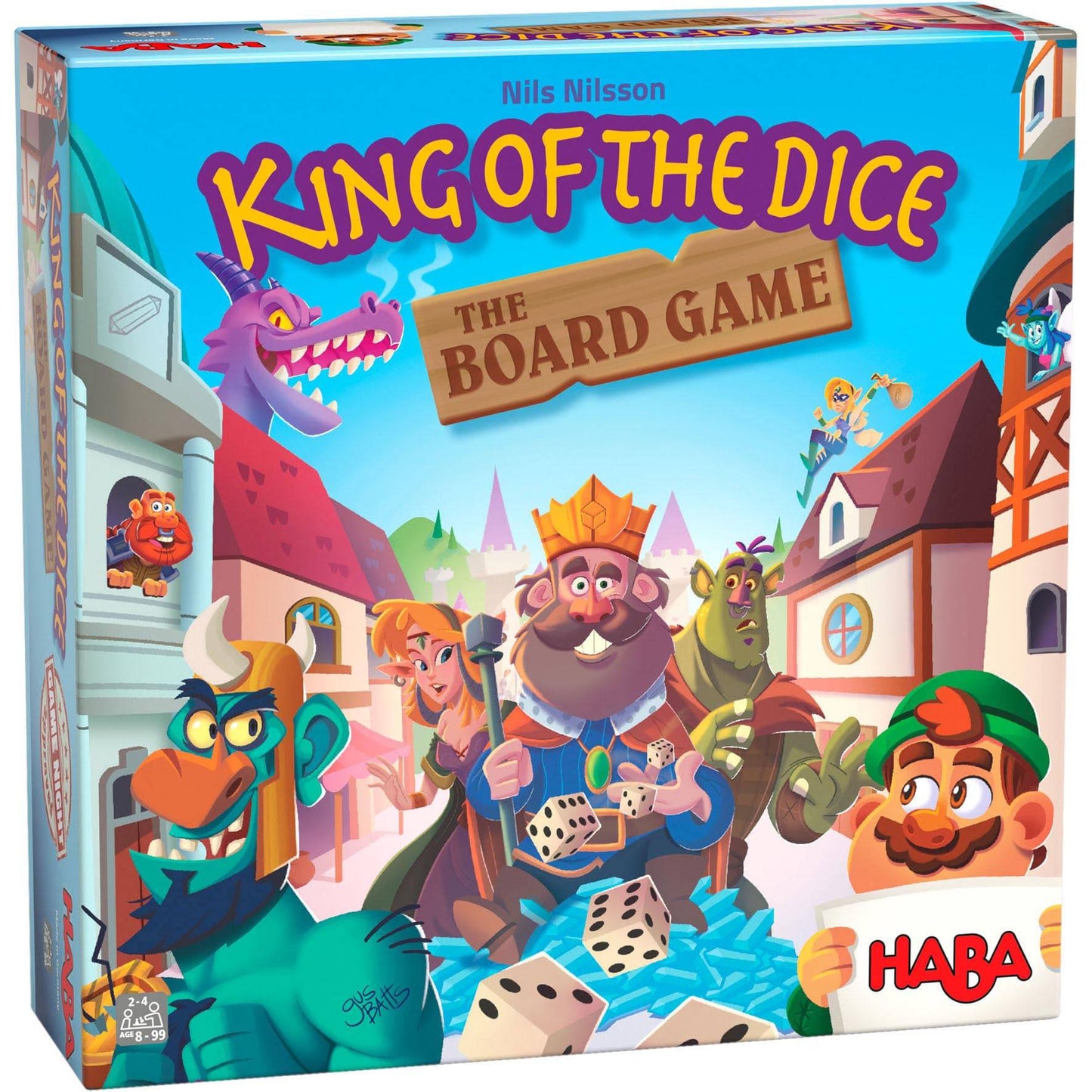 King of the Dice Board Game