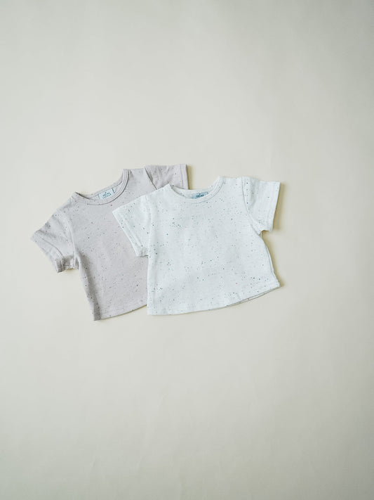 Speckled Tee - Beige