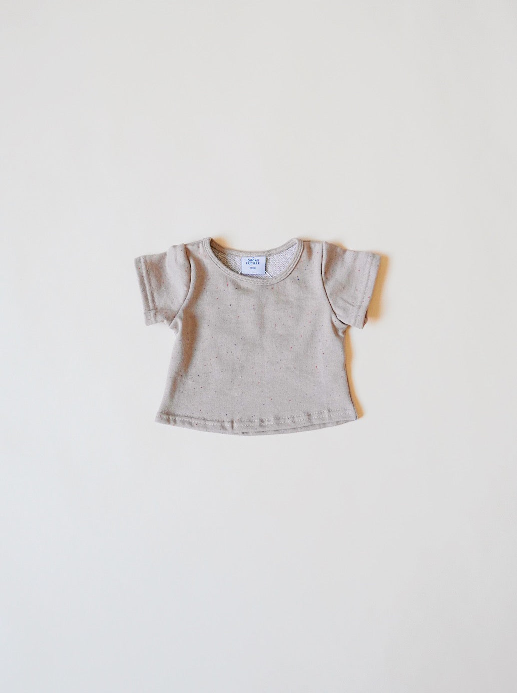 Speckled Tee - Tan