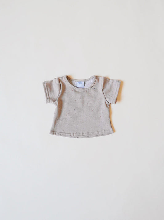 Speckled Tee - Tan