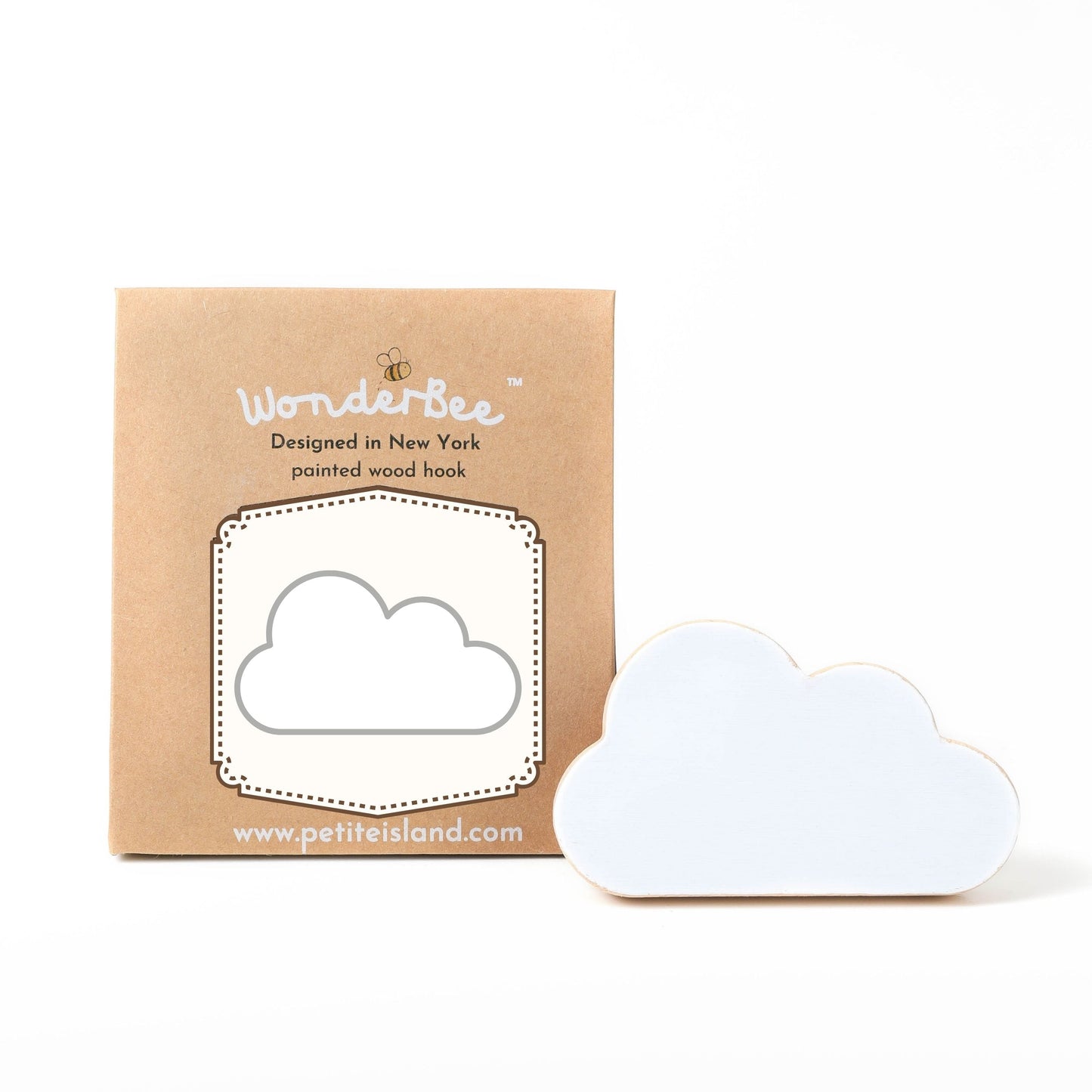 WonderBee™ Fluffy Cloud Decorative Painted Wall Hook