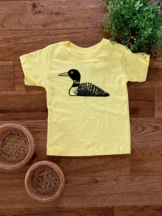 Yellow Loon Toddler Tee