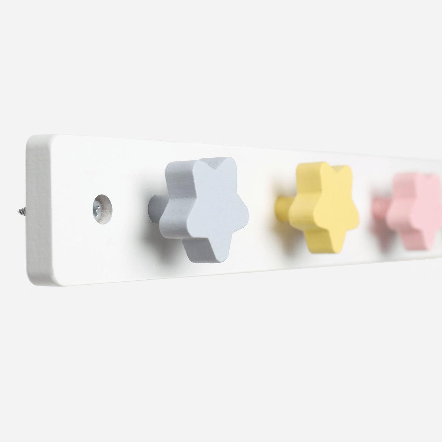 WonderBee™ Stars Wooden Hanger White