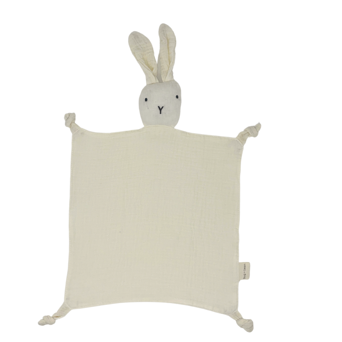 Bunny Lovey Blanket - Cream